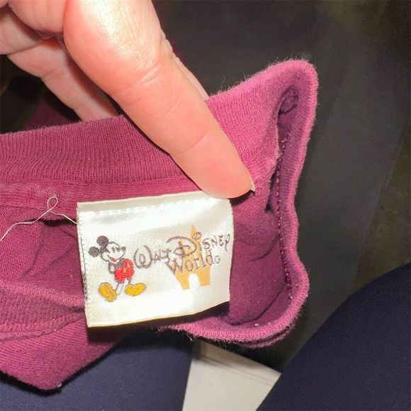 Vintage Disney Tower of Terror T-Shirt Maroon Unisex S Graphic Print - Picture 6 of 9